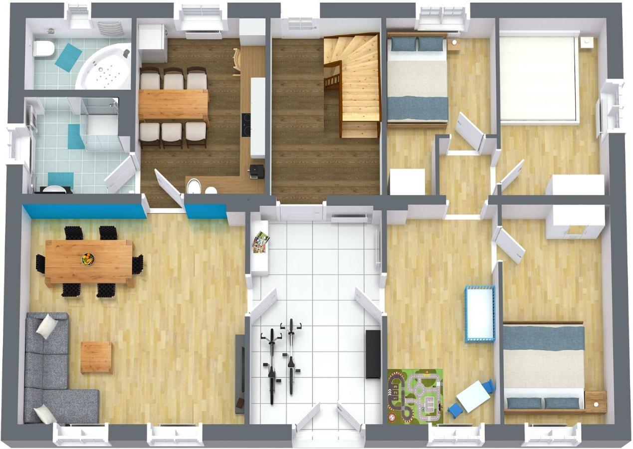 Ferienwohnung Pasewalk, 110 Qm Mit Geschirrspueler Papendorf  외부 사진